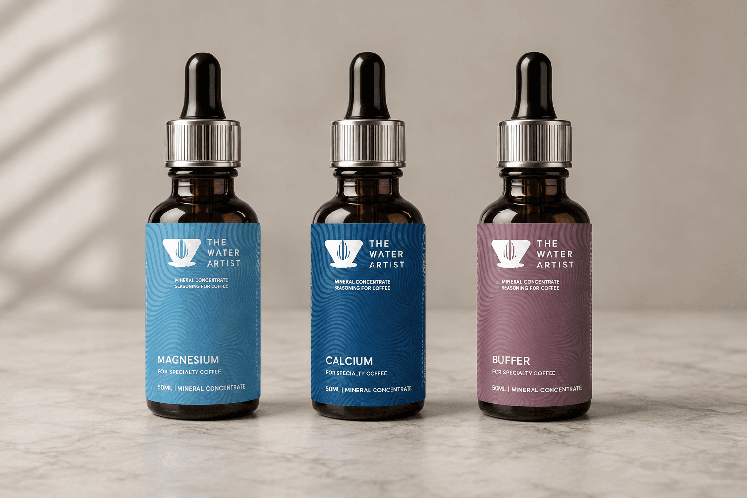 The Water Artist Foundation Kit — Magnesium, Calcium and Buffer